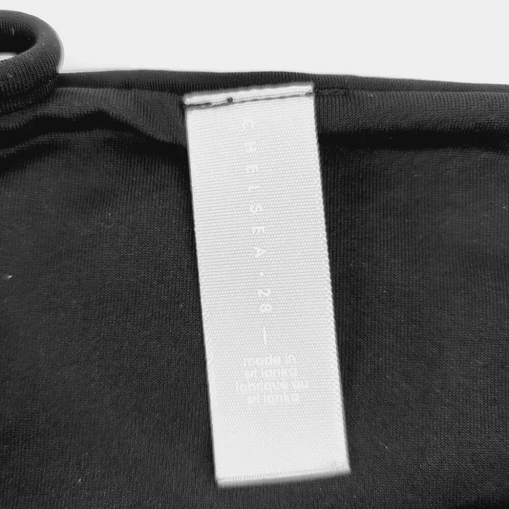 New Chelsea 28 Black Tie Side Moderate Coverage Bikini Bottoms Size Large